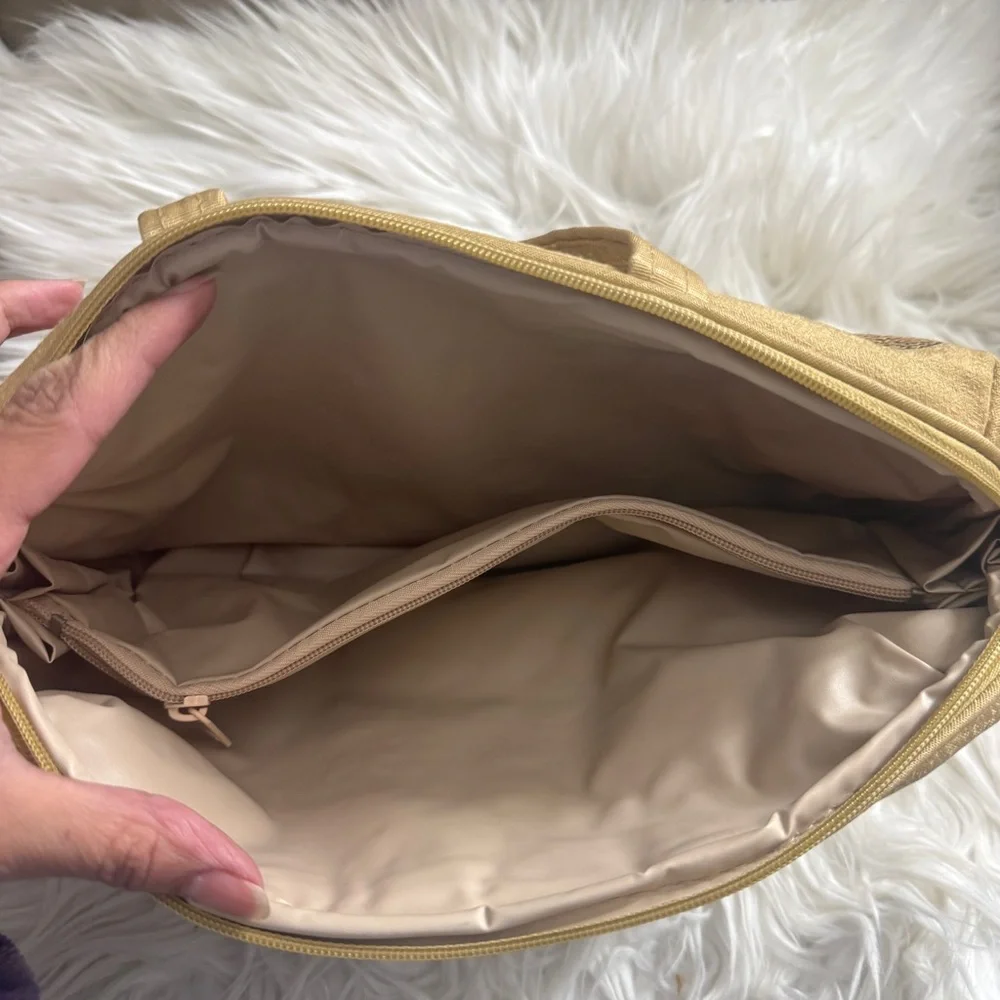 Stylish Tan Leopard Print Women's Bag - Picture 6 of 6